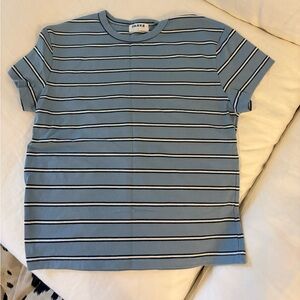 Parke Maggie & Emma Striped Tee Size Large